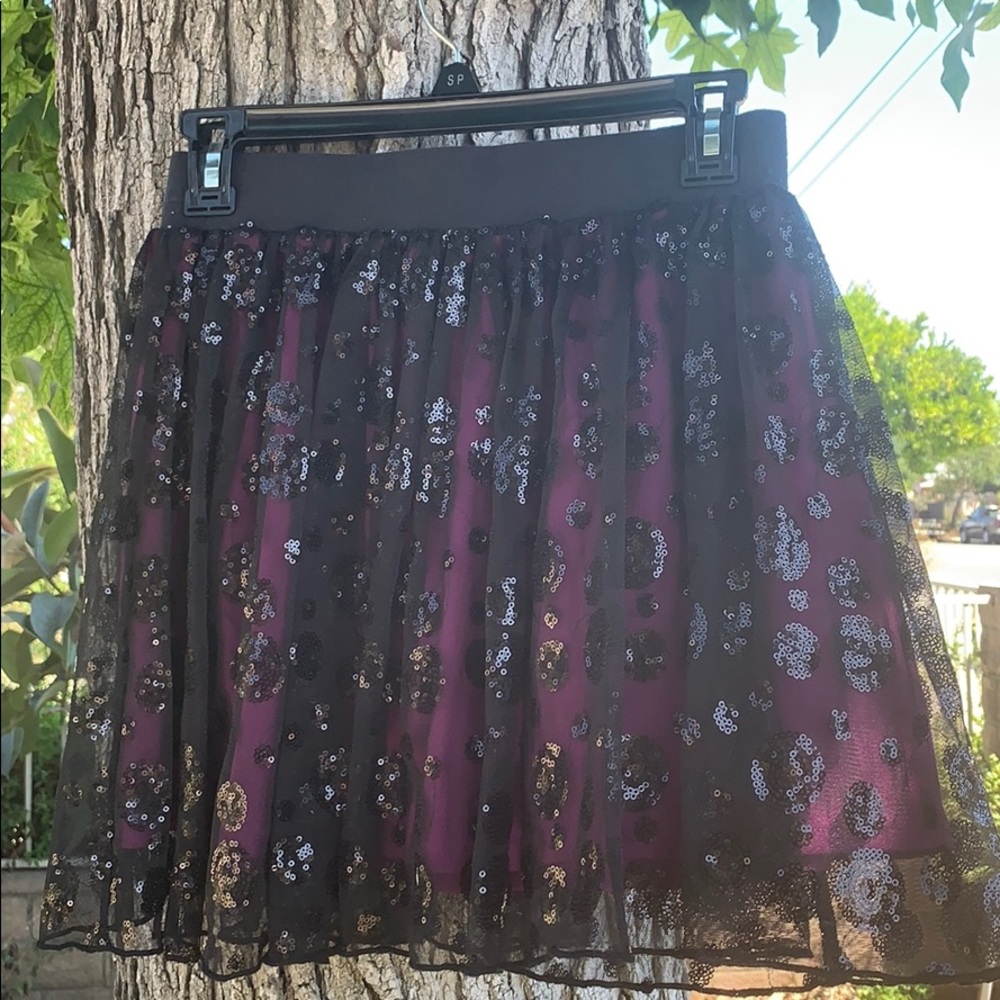Sequined skirt